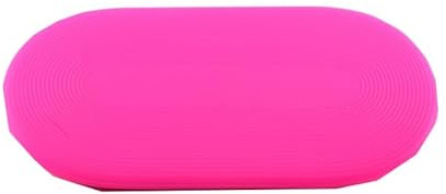 Funda protectora de silicona gruesa para Google TV 2024 Streamer 4K/Chromecast con hosts, textura suave (rojo rosa)