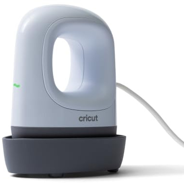 Cricut EasyPress Mini LT - Blue - Mini Heat Press for Press Shoes, Baby Clothes, T-Shirts and More - Easy to use with one Setting - Precision tip - Compact and Portable mini Iron