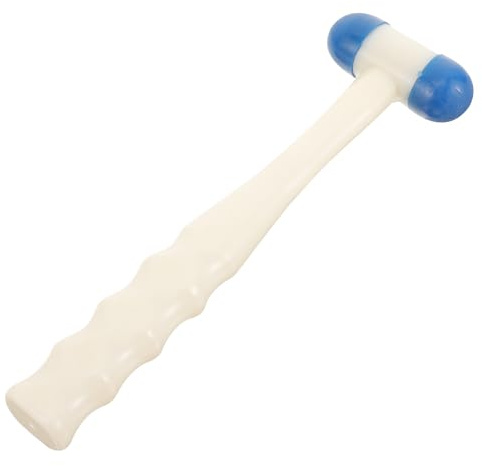 LIFKICH Neurologischer Diagnostischer Hammer für Präzise Percussion mit Rundem Kopf aus Kunststoff und Silikon und Pathologische Reflexkontrolle im Medizinischen Bereich