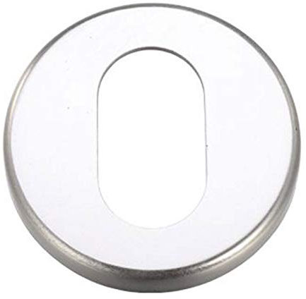 ZCA003SA Oval Profile Escutcheon Aluminium SAA From The Door Handle Store