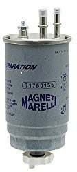 Magneti Marelli Parts & Services - Filtro Carburante 77363657 Diesel a Cartuccia, Filtro Benzina Elevata Filtrazione per Conduttori/Circuiti, Accessori Auto e Ricambi per Fia, Ford, Citroen e Altri