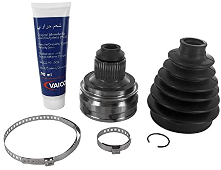 VAICO V10-8551 GELENKSATZ ACHSMANSCHETTE ANTRIEBSWELLE PASSEND FÜR A4 A5 Q5 EXPERT KIT | Kompatibel mit: AUDI A4 Allroad B8, A4 B8, A4 B8 Avant, A5, A5 Cabriolet, A5 Sportback, Q5