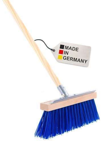 BawiTec Spezial Schneebesen Winterbesen 35cm mit Stiel 140cm Schneeschieber Kratzbesen Schneefeger Spezialbesen Winter EIS Schnee Besen