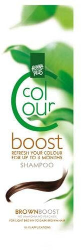 HENNAPLUS Colour Shampoo Boost brown 200 ml