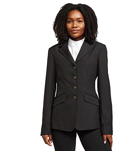 Shires Aston Ladies Show Jacket - Black