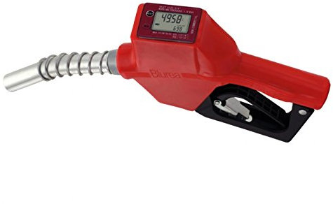 Automatische Diesel-Zapfpistole mit digitalem Zählwerk 3/4 IG, bis zu 60 Liter pro Minute an Durchfluss, Hebelschutz, Zapfventilautomatik