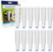 12x Aquahouse AH-CJW Kompatibel für Jura White Wasserfilterpatrone Kaffeemaschine