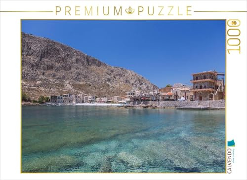 CALVENDO Puzzle Die Bucht von Gerolimenas | 1000 Teile Lege-Größe 64 x 48 cm Foto-Puzzle für glückliche Stunden