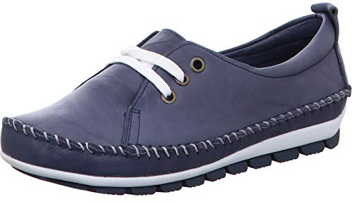 Gemini 311278-01-802 Damen Schnürschuhe Halbschuhe Leder Slipper
