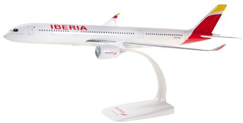 herpa- Other License A350-900 Iberia Airbus A350-900-EC-MXV Plácido Domingo, Scala 1:200, Collezione con Base, in plastica Modello in Miniatura, Colore, 612111