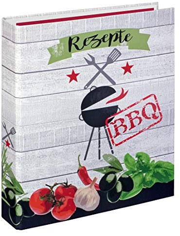 Veloflex 5141275 - Rezeptordner DIN A4, BBQ