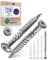 Terrassenschrauben 5x80 Edelstahl A2 Linsenkopfschrauben Torx Schrauben 5mm stark 50 Stück Holzschrauben Torx 80mm lang Edelstahlschrauben Holz