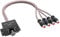 RECOIL LC1 Universal RCA Level Controller Auto Audio Verstärker Gian Level Bass Boost Lautstärkeregler