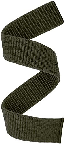 Abanen Klettverschluss-Uhrenarmband für Fenix 8 / Epix Pro/Fenix 7/6/5 (47 mm), 22 mm gewebtes Nylon, ultraleichtes Sport-Armband für Garmin Instinct 2, Instinct 3, 45 mm, Dunkelgrün