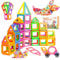 kejector Magnetische Bausteine 60 Teile,Magnetspiel Kinder,STEM Magnet Baustein,Montessori Spielzeug ab 3 Jahre,Magnetspiel Kinder ab 3 4 5 6 7 8 Jungen und Mädchen Geschenk
