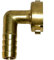 KANANA Winkel-Schlauchverschraubung mit 3/4 Zoll Innengewinde zur Hahn und 12,7 mm Durchmesser (1/2) Tülle. GA437F