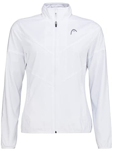 HEAD Damen Club 22 Women Jacket, Weiß, L EU