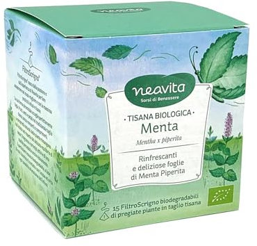 Neavita Menta Tisana Biologica, 15 Filtroscrigno