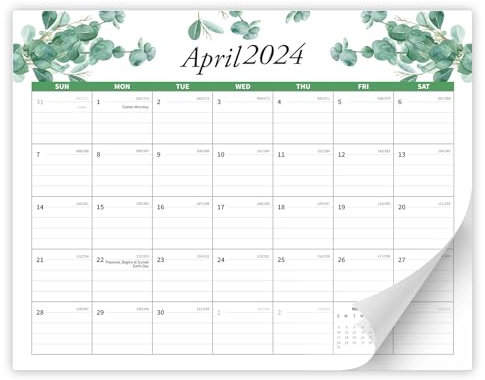 Kalender 2024–2025 – Magnetischer Kalender für Kühlschrank, läuft von Januar 2024 bis Juni 2025, Kühlschrankkalender 2024–2025 für Schule, Büro & Zuhause, Planung und Organisation, 38,1 x 30,5 cm,