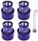 Filter für Dyson V10 SV12, Waschbar Weiterverwendbar Ersatz Filter für Dyson V10 Cyclone, Absolute, Animal, Total Clean, Motorhead, SV12 Staubsauger, Ersatzteil #DY-969082-01