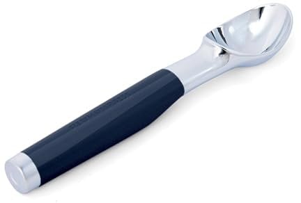 KitchenAid Classic Ice Cream Scoop, 8.45 Inch, Ink Blue