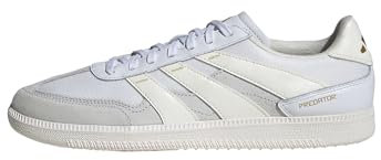 adidas Predator Freestyle Football Boots Indoor, Botas de fútbol Unisex Adulto, Cloud White/Off White/Gold Metallic, 46 EU