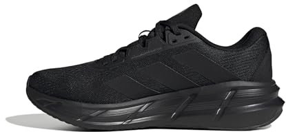 adidas Questar 3 Running Shoes, Zapatillas para Correr Hombre, Core Black/Core Black/Grey Six, 43 1/3 EU