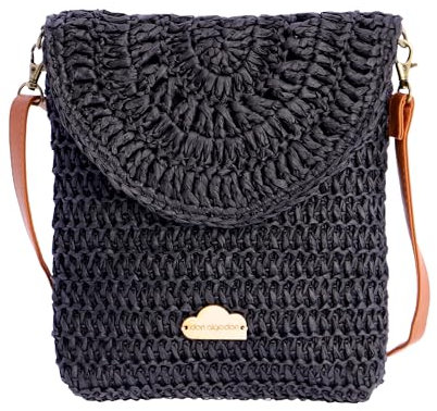 Don Algodon - Strohtaschen damen - korbtaschen damen – korbtasche – basttasche - handtasche geflochten - sommertaschen damen - tasche aus bast – Evora