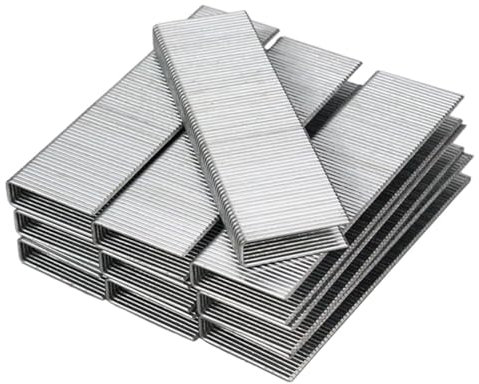 GeRnie Grapas en forma de U de calibre 16, clavos tipo clavitos for pistola de grapas, muebles de madera, accesorios for carpintería