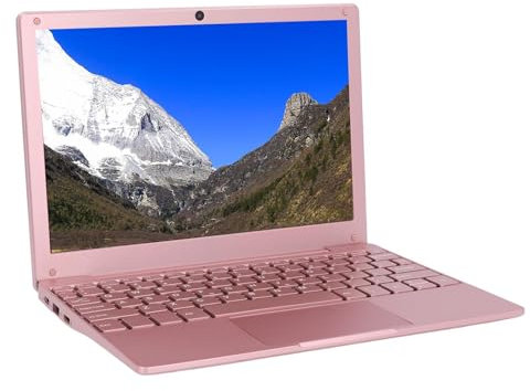 PUSOKEI Mini Computadora Portátil de 10.1 Pulgadas, Pantalla IPS de 10.1 Pulgadas con Resolución de 1280x800, para Computadora Portátil 11 Pro, Computadoras con Operativo, Cámara