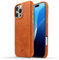 NOVADA Genuine Leather Case for iPhone 16 Pro Max - Compatible with MagSafe - Tan