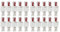 Heozlion 20 conectores de red RJ45 CAT6 LAN UTP sin herramientas, cable de instalación Cat5 Cat7