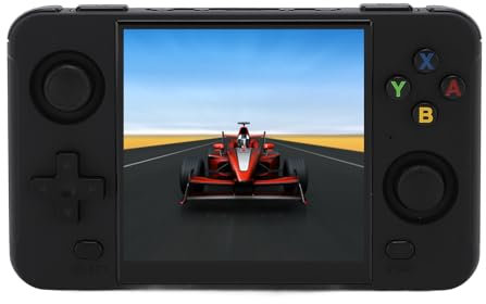 Console de Jeu Portable R40S Pro, Mini Console Vidéo Rétro 1000 Jeux HD, écran IPS 4 Pouces, Mémoire 16G et 64G, Batterie 4000 MAh Intégrée, Compatible avec Plus D'émulateurs