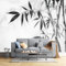 Fotomurales Bambú De Tinta 260X175Cm Papel Pintado Seda Decoración De Pared Decorativos Murales Moderna De Diseno Fotográfico Plantas Chinas 3D Decorativos Murales