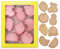 8Pcs Fruit Cookie Cutters,Cute Cookie Cutters with Plunger Stamps,3D Fruit Embossing Cutters for Kids Children DIY Chocolate Mould (Fruit/8Pcs)