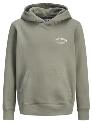 JACK & JONES Boy Kapuzenpullover Logo Kapuzenpullover Junior | Relaxed Fit, Logo, Langarm, Casual, Bei max. 40°C waschen