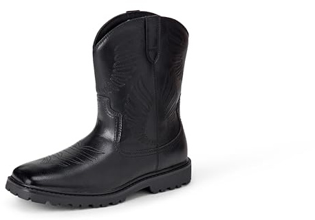 Amazon Essentials Uomo Stivali da Cowboy con Punta Quadrata | Stivali Casual