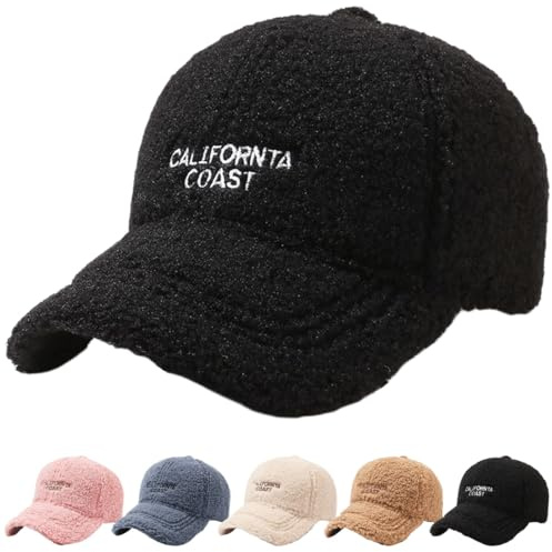 Gorra de Béisbol Ajustable por Hombre Mujer in Invierno al Aire Libre Deport Gorra de béisbol con Visera de Invierno para Hombre con Visera para Mujeres