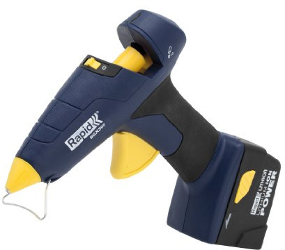 Rapid Multipurpose 30 W Glue Gun, Hot Melt for DIY Use and Home Decoration, Includes Lithium-Ion Battery, Glue Sticks Length: 12 mm, BGX300, 5000120