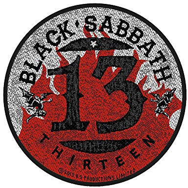 Black Sabbath 13 Patch Standard