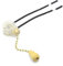 wode New Universal Ceiling Fan Wall Light Replacement Pull Chain Cord Switch Control Pull Cord Switch (Gold)
