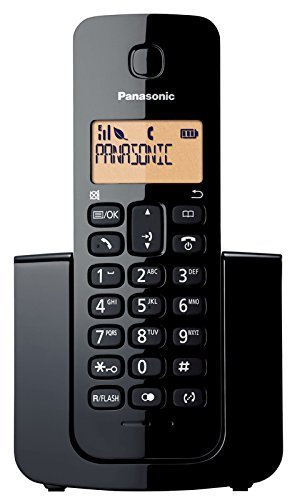 Panasonic KX-TGB110EB Single DECT Cordless Telephone with LCD Display - Black