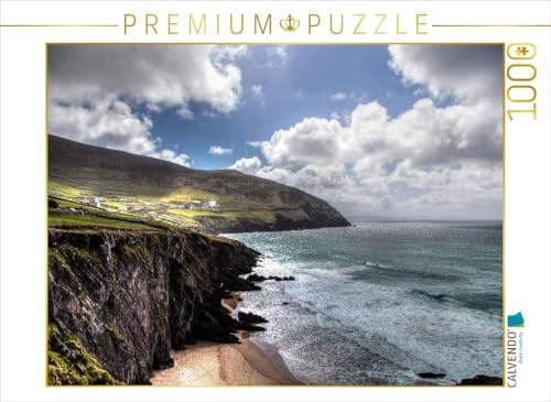 CALVENDO Puzzle Irische Küstenlandschaft | 1000 Teile Lege-Größe 64 x 48 cm Foto-Puzzle für glückliche Stunden