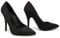 Bismaa Mens Womens Drag Queen Cross Dresser HIGH Heel Pointy Toe Court Shoes Big Sizes UK 9,10,11,12 (UK 10/EU 44, Black Suede)