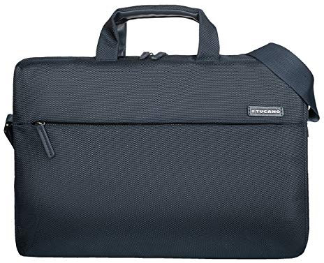 Tucano FreeandBusy - Borsa per PC portatile 14 compatibile con MacBook Pro 14, 15, con tracolla, aggancio trolley, per Lavoro Ufficio Università Viaggi