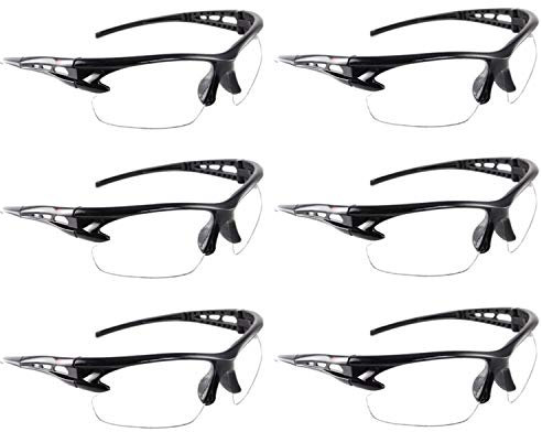 HONGCI 6 Pcs Schutzbrille für Kinder-Outdoor Schutzbrille für Kinder Schutzbrille Brillen für Nerf N-Strike Elite Gun Spielzeugpistole Augenschutz&Laborarbeit Schutzbrille