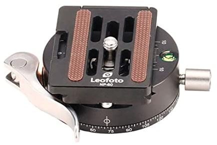LEOFOTO Tripod panoramic head panoramic plate PCL-60 + quick release plate NP-60
