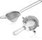 2 Pieces Fine Mesh Strainer with Handle Cocktail Strainer Stainless Steel Conical Food Strainer Stainless Steel Silver Bartender Colander Filter for Home Kitchen Bar Accessories