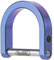 KeyUnity KA17 Titan D-Ring-Schlüsselschäkel, U-Form-Schlüsselring-Schraubverschluss für Autoanhänger, Handtasche, Leder,Schlüsselanhänger-Zubehör (Blau, L)