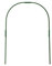 MISNODE 6 x Garten-Gewächshaus-Ringe mit abnehmbaren Pfählen, geteilte U-Bend-Pflanzabdeckung, Stützrohr, Pflanzentunnel, Pflanzenstützkäfig, Rahmen gebogene Reifen